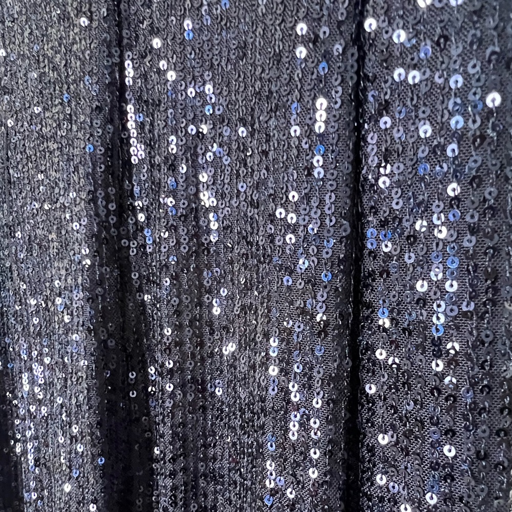 Navy Blue Sequin Jumper - Picture 7 of 13